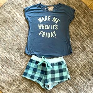 Girls 16/18 Justice Pajama Set